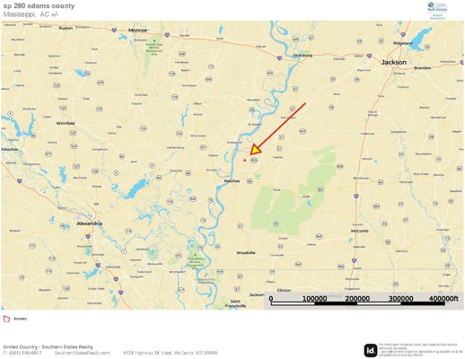 281± Acre Hunting Property in Natchez, MS