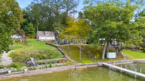 Lakefront Home For Sale on Crooked Lake in Steuben County IN
