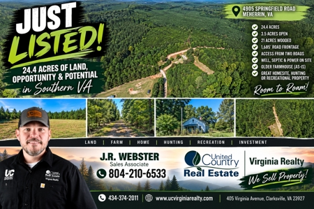 24.4 Acres of Land, Opportunity & Potential in Southern VA - image 28