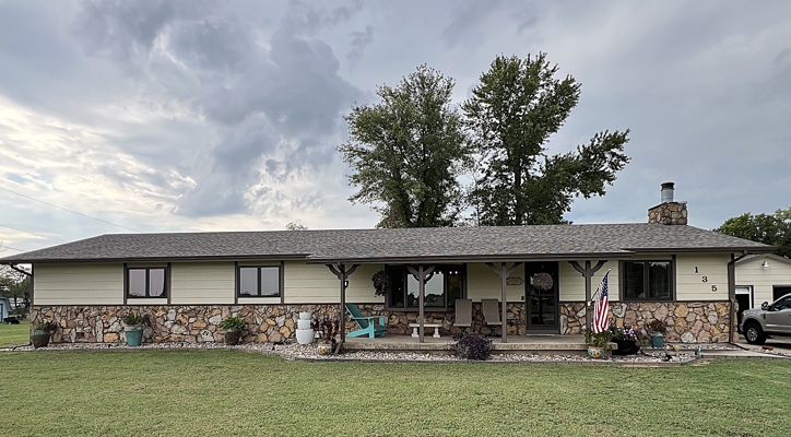 Beautiful 3-bedroom, 2-bath home situated on a spacious 1.29-acre