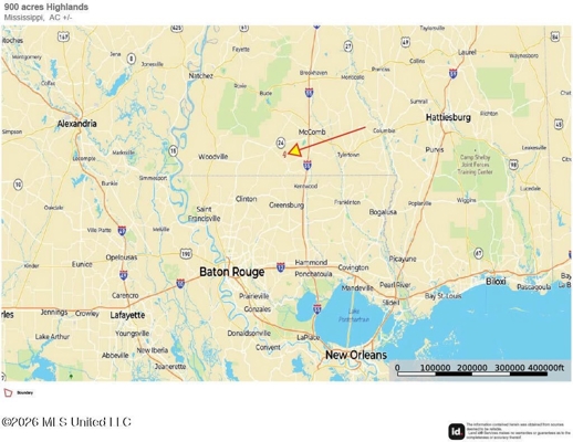 900 Acres for Sale - Hunter's Paradise South Mississippi