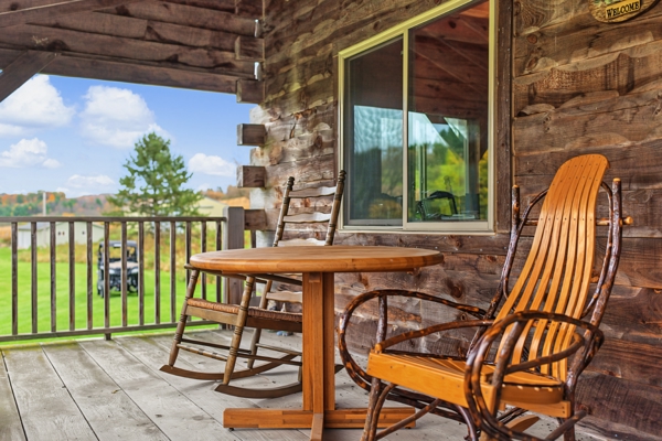 95.02-Acre Premier Whitetail Hunting Estate with Log Cabin, Pond