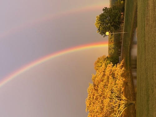 RAINBOW WEATHER ON PENSION MOUNTAIN