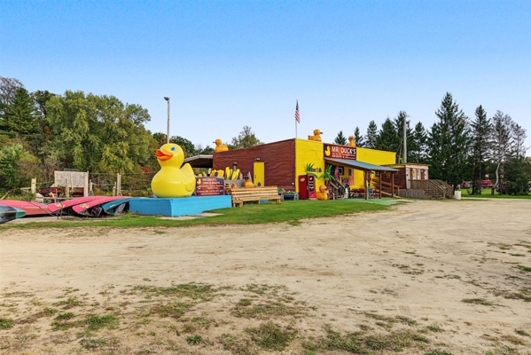 The well-known Mr Ducks Canoe Rental is for sale