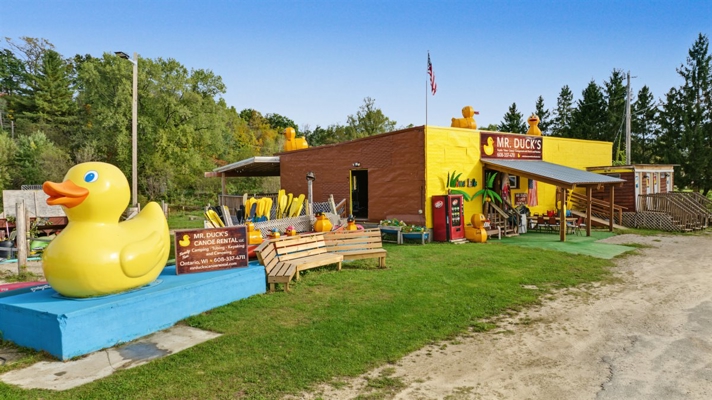 The well-known Mr Ducks Canoe Rental is for sale
