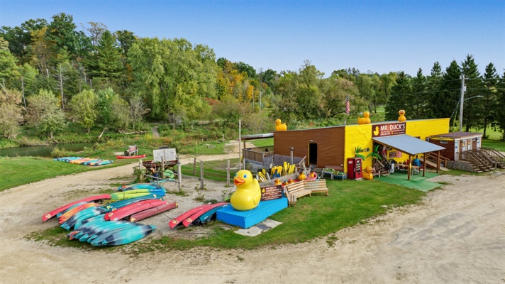 The well-known Mr Ducks Canoe Rental is for sale