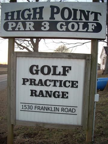 9-hole, Par 3 Golf Course