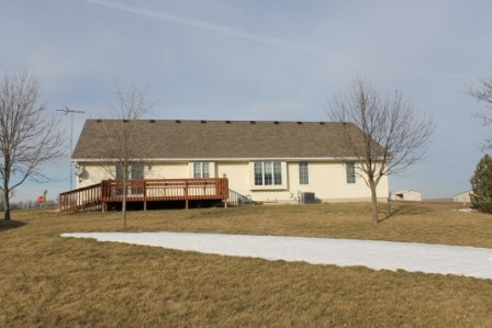 Back View Of Home