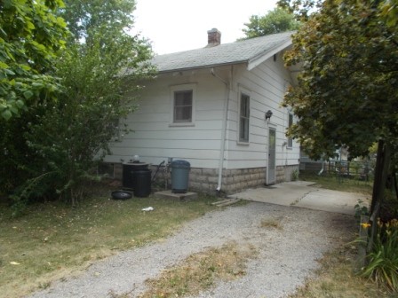 Back View Of Home
