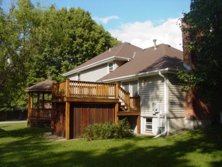 Back View Of Home