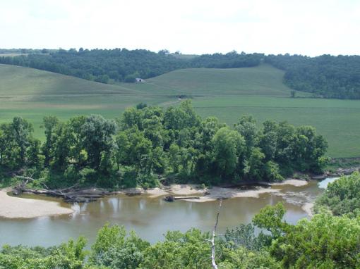 Center View From Bluff