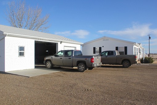 Home And Unattached Garage