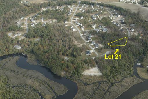 Aerial View Lot Location