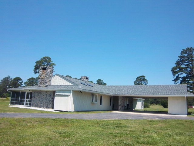 One Level Golf Course Home