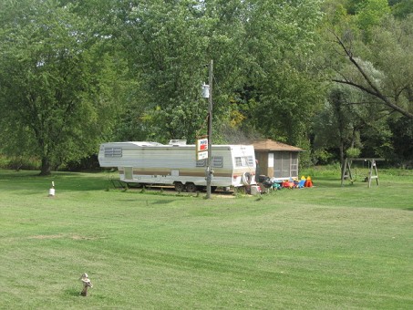 Camper & Screen House Inculded In Sale