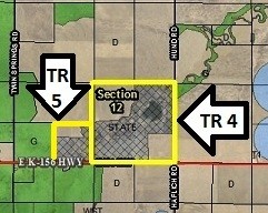 Tract 4 & 5 - Minerals Only 640 & 160 Acres