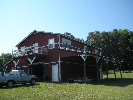Front Of Barn