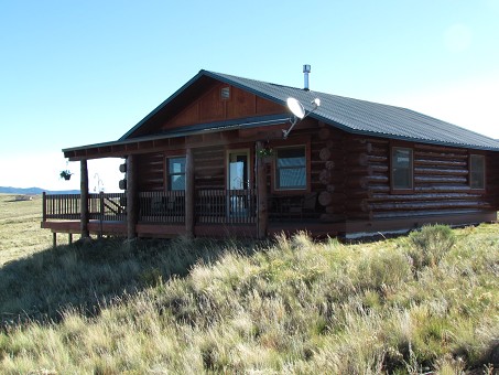 Colorado Mountain Hunting Log Home/cabin Westcliff