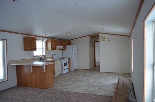 Living Room Kitchen