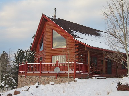 Mountain Log Home