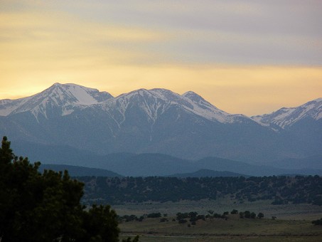 Sangre De Cristo Mountain Views