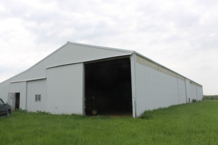 144x60 Metal Horse Barn