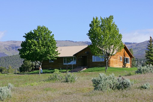 Log Home On 60 Acres Near Cedaredge Co