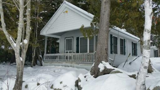 Maine Lakefront Camp For Sale
