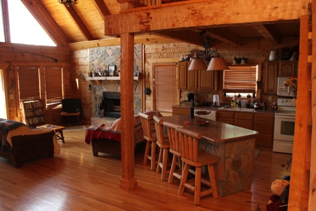 Cherokee Lakefront Log Cabin For Sale East Tennessee - image 18