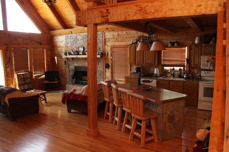 Cherokee Lakefront Log Cabin For Sale East Tennessee - image 3