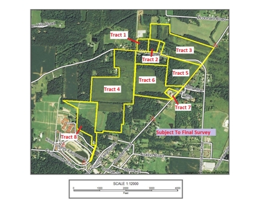 Auction - 7 +/- Acres w/ 20,000 +/- sf Open Building - image 2