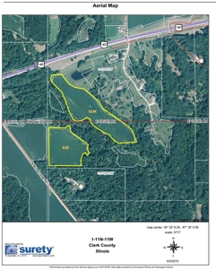 Clark County Illinois 78 Acre Hunting and Tillable Farm - image 11