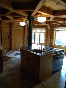 Hand Built Passive Solar Log Home for Sale In Siskiyou Co CA - image 1