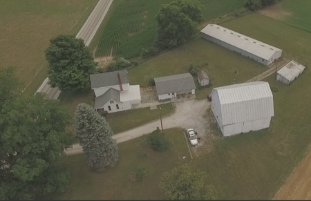 2 acre +/- rural home with 3 car detached garage and barns - image 1