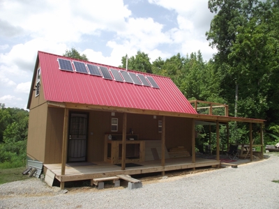 Private Solar Cabin In The Woods For Sale In Tn With Acreage - image 1
