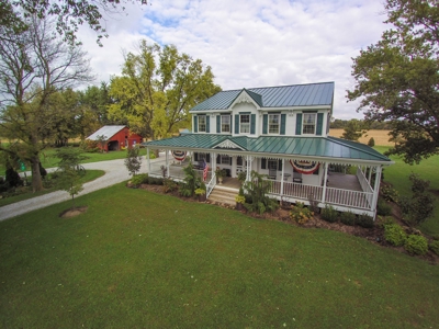 Carlinville County Home Estate For Sale with Acreage - image 48
