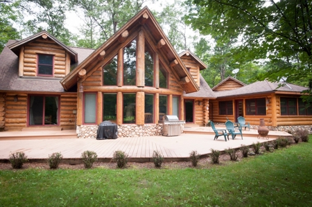 Northern MI  Custom Log Home on Garland Resort Golf Course - image 28