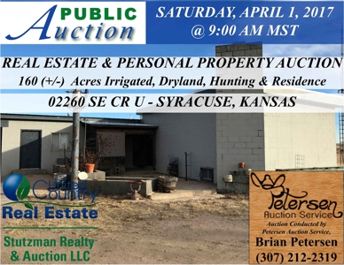Hamilton County, Ks Public Auction - Home / Farm / Hunting - image 2