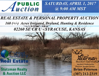Hamilton County, Ks Public Auction - Home / Farm / Hunting - image 3