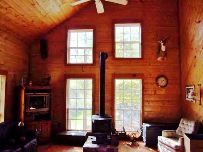 Secluded Cabin for Sale Pond Fishing Hunting Centreville MS - image 4