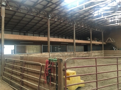 North GA Horse Property Barn with Stalls Living Quarters - image 17