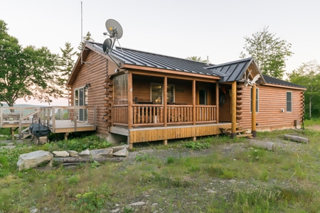 Off-Grid Log Home For Sale | Elm Stream, Maine - image 3