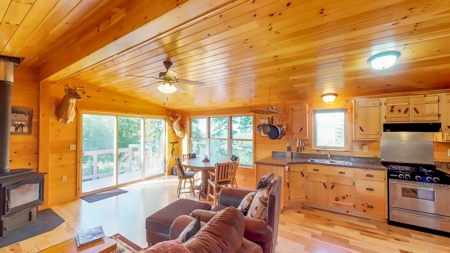 Off-Grid Log Home For Sale | Elm Stream, Maine - image 25