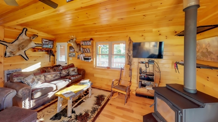 Off-Grid Log Home For Sale | Elm Stream, Maine - image 26