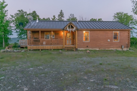 Off-Grid Log Home For Sale | Elm Stream, Maine - image 2