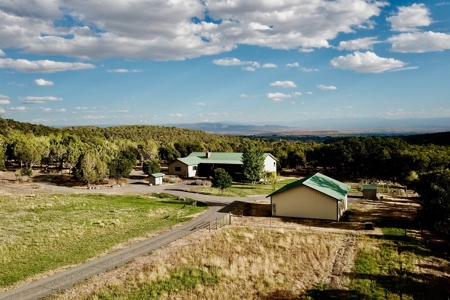Colorado hobby farm on 40 acres with running creek & views - image 1
