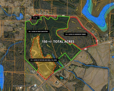 150 AC White Oak and Pine Plantation-Morgan Co AL - image 2