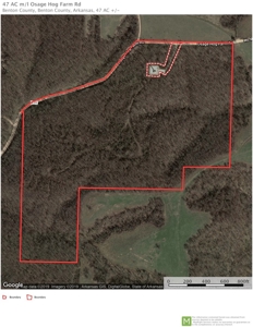 47 +/- Secluded Acres For Sale in Northwest Arkansas - image 1