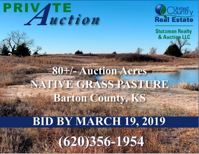 Barton County, Ks - Private Auction - Undivided 1/2 Interest - image 1