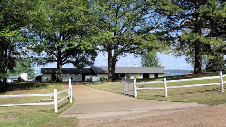 Lake Palestine Waterfront Home For Sale | Home With Pool - image 1